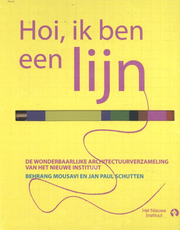 Omslag van Hoi, ik ben een lijn + Hoi, jij bent een ontwerper (doeboek)