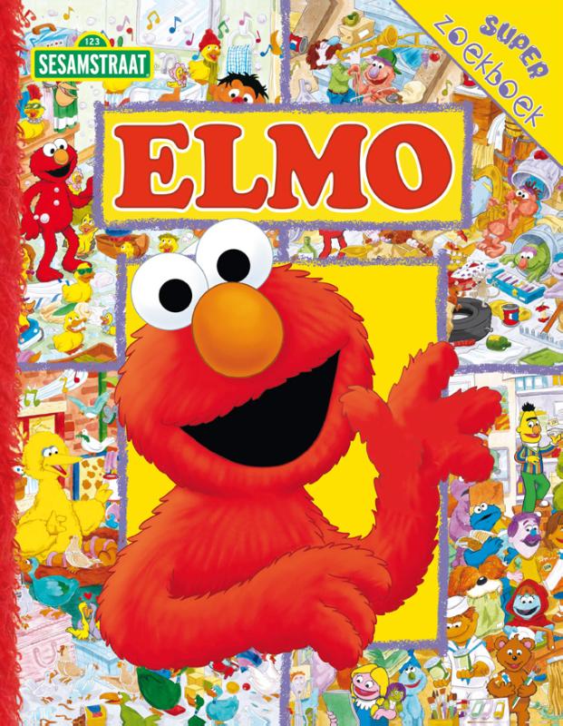 Omslag van Elmo's Super Zoekboek