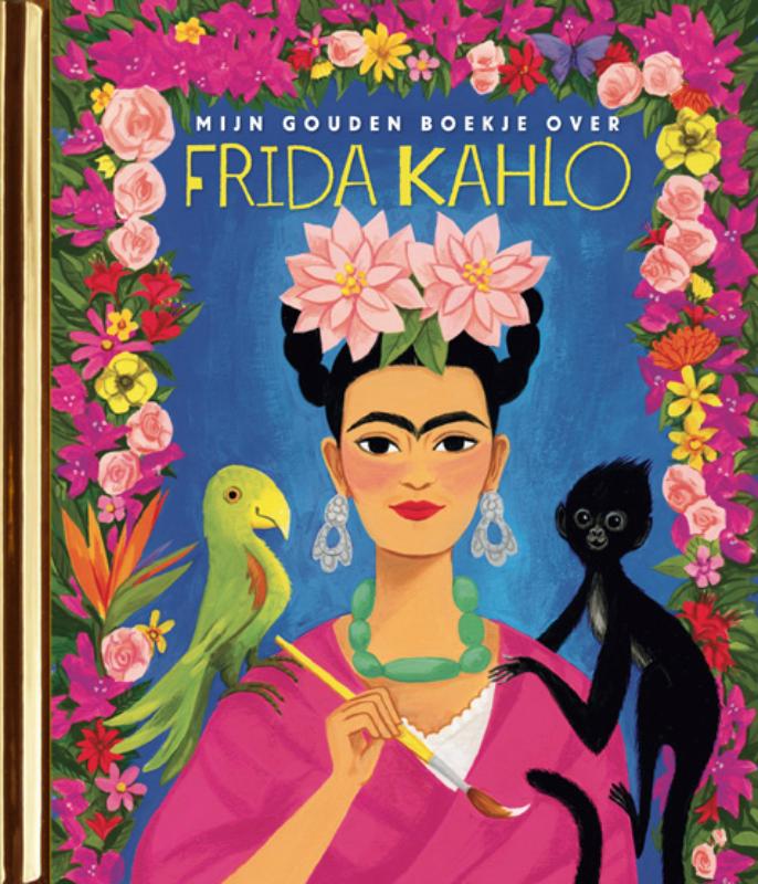 Omslag van Mijn Gouden Boekje over Frida Kahlo
