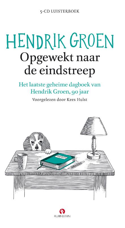Omslag van Opgewekt naar de eindstreep