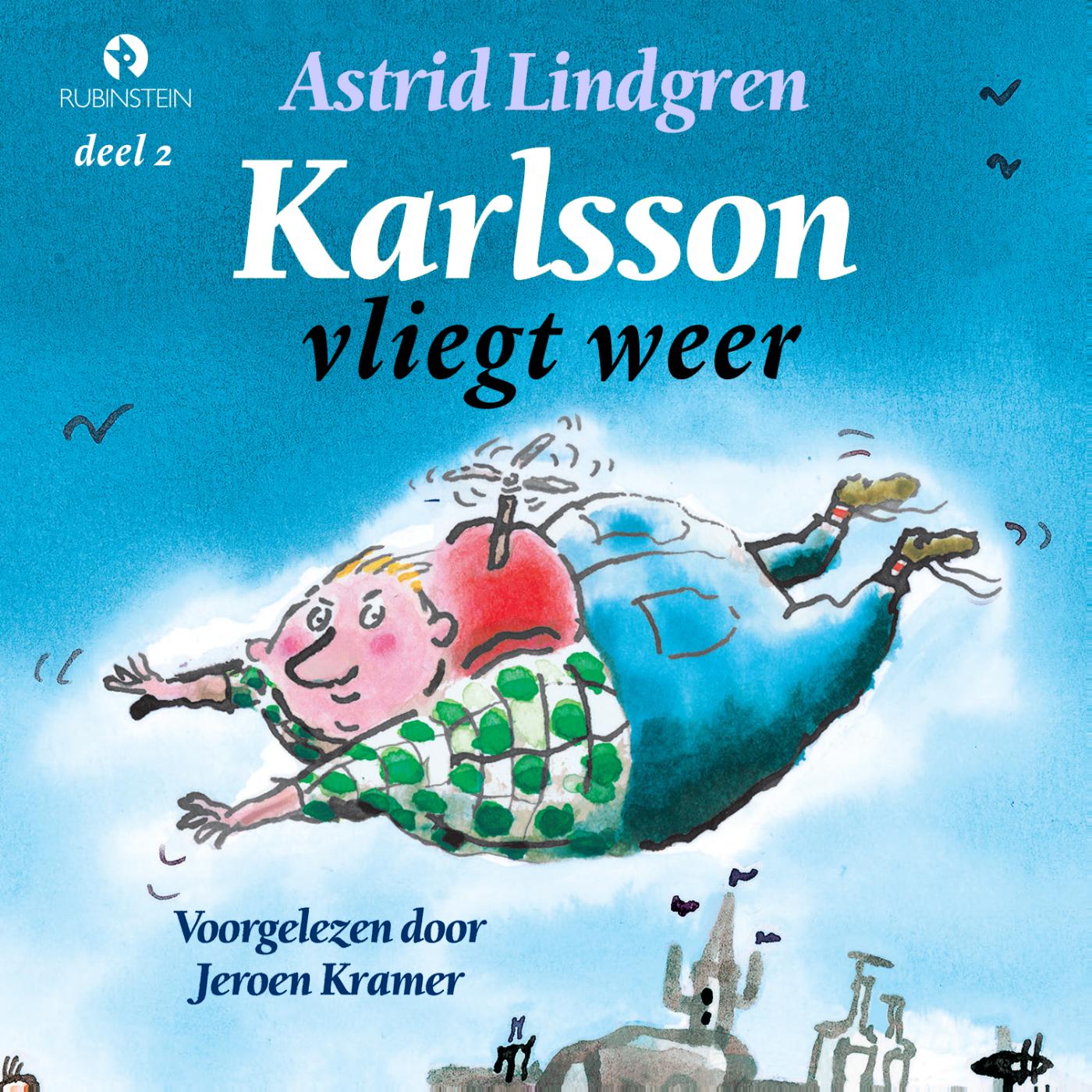 Omslag van Karlsson vliegt weer
