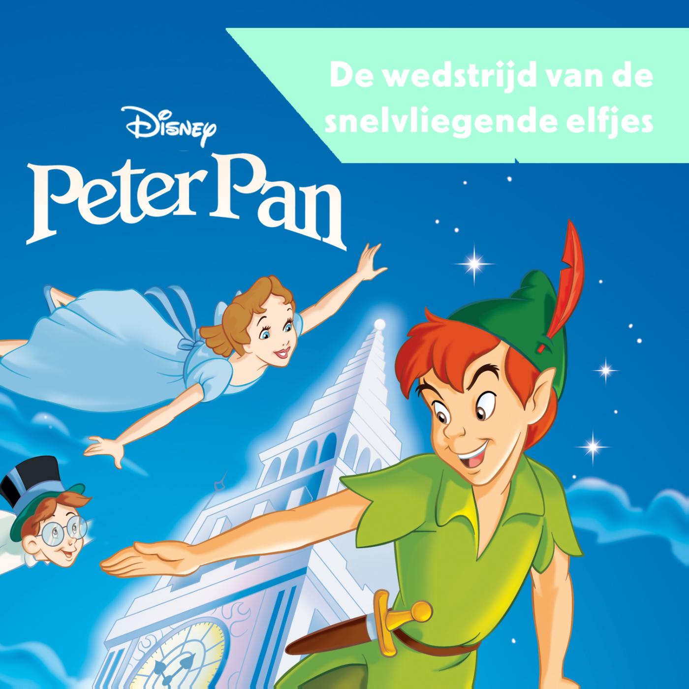Omslag van Peter Pan - De wedstrijd van de snelvliegende elfjes