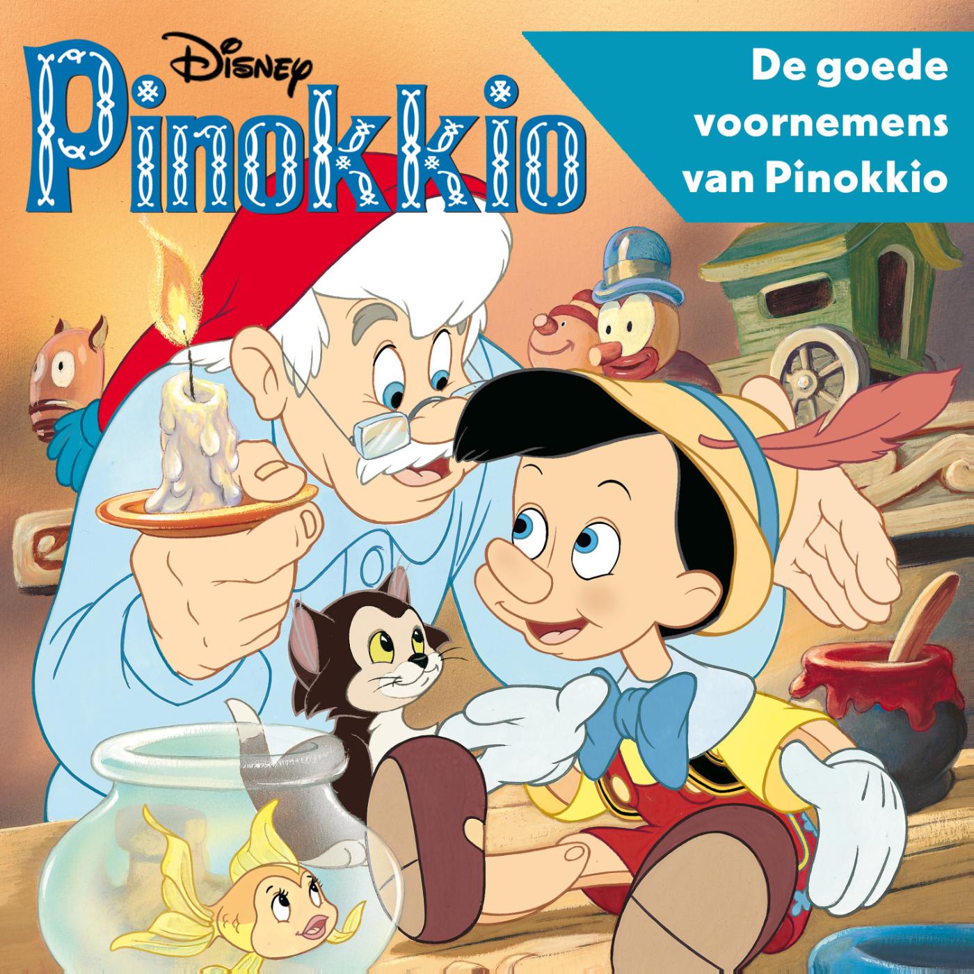 Omslag van Pinokkio - De goede voornemens van Pinokkio