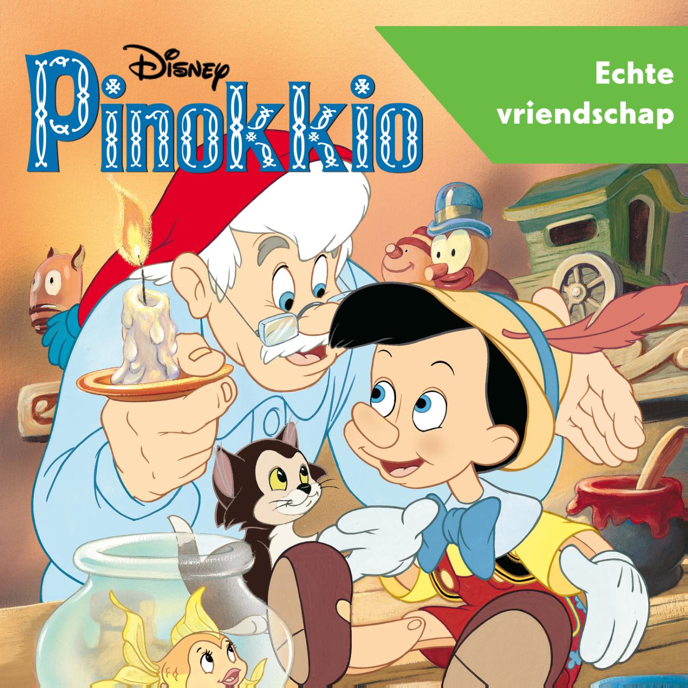 Omslag van Disney's Pinokkio - Echte vriendschap