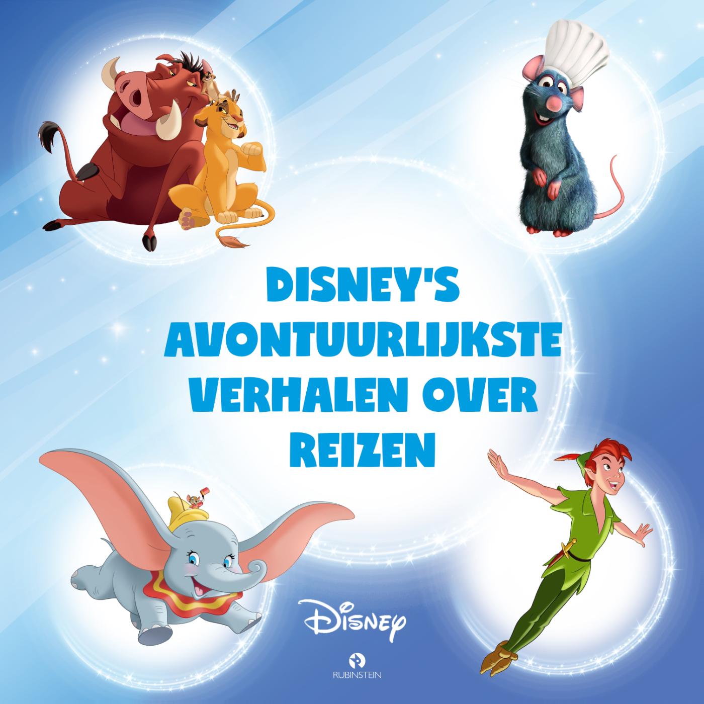 Omslag van Avontuurlijkste Disney verhalen over reizen