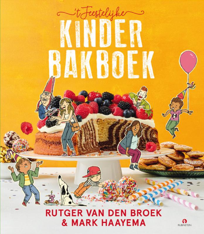Omslag van t Feestelijke kinderbakboek