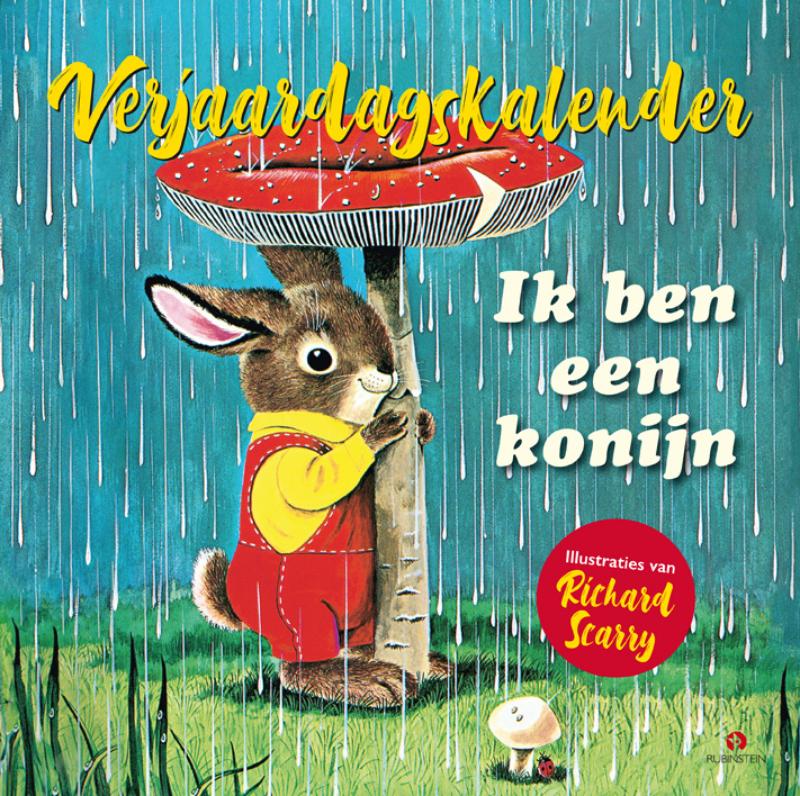 Omslag van Ik ben een konijn verjaardagskalender