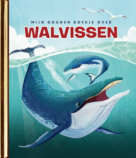 Omslag van Mijn Gouden Boekje over Walvissen
