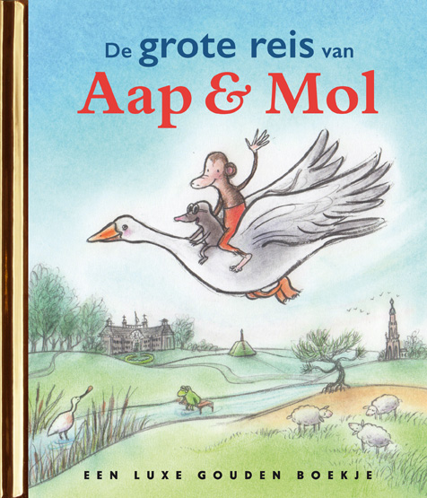 Omslag van De grote reis van Aap en Mol