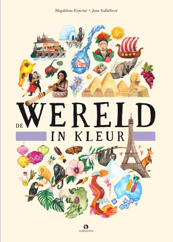 Omslag van De wereld in kleur