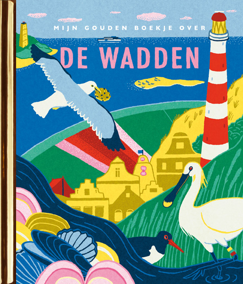 Omslag van Mijn Gouden Boekje over de Wadden