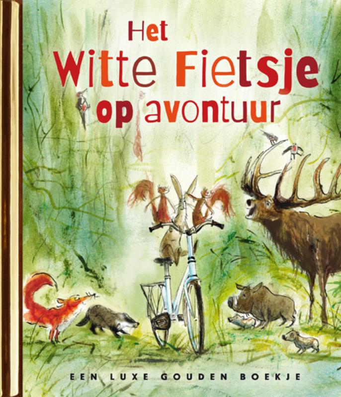 Omslag van Het Witte Fietsje op avontuur