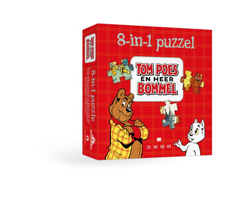 Omslag van Tom Poes en Heer Bommel 8-in-1 puzzel