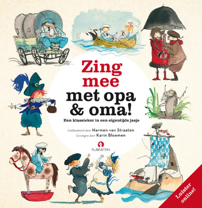 Omslag van Zing mee met opa en oma