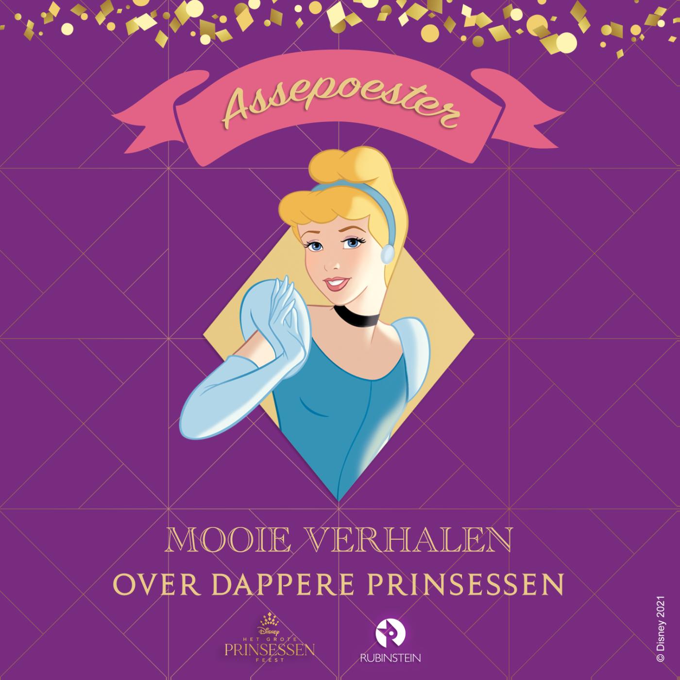 Omslag van Mooie verhalen over dappere Prinsessen - Assepoester