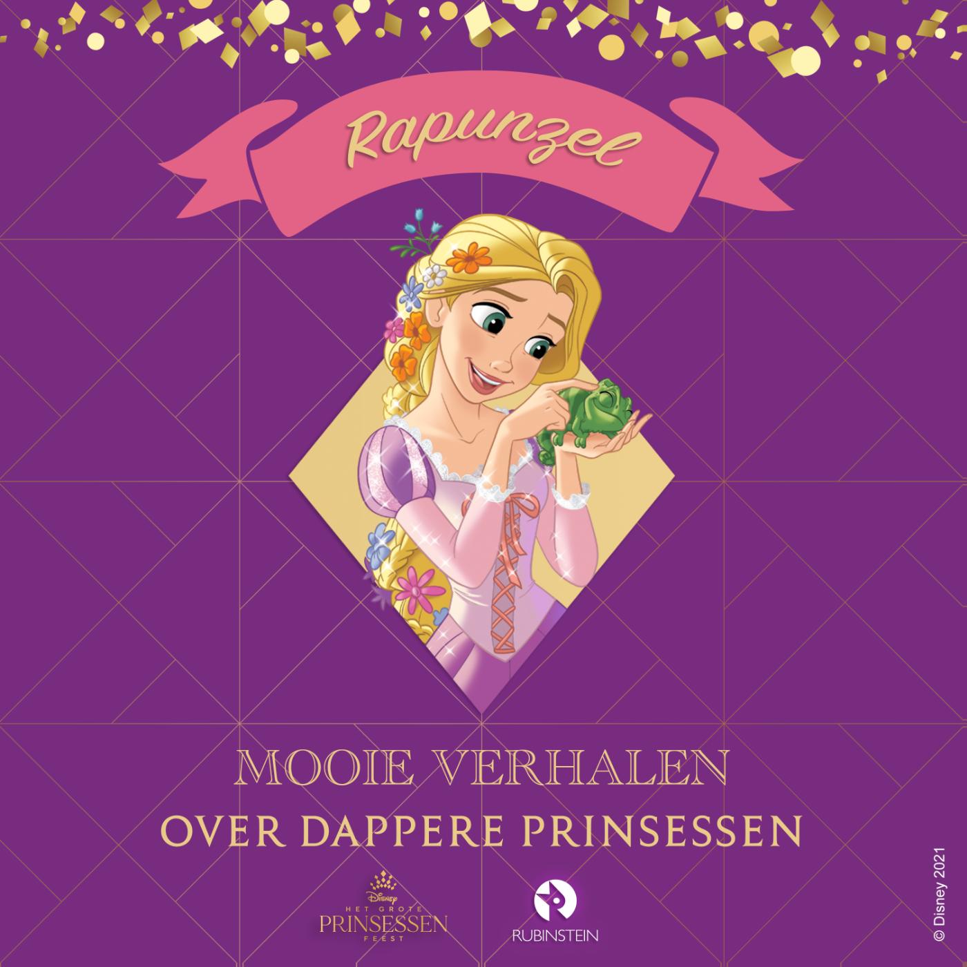 Omslag van Mooie verhalen over dappere Prinsessen - Rapunzel