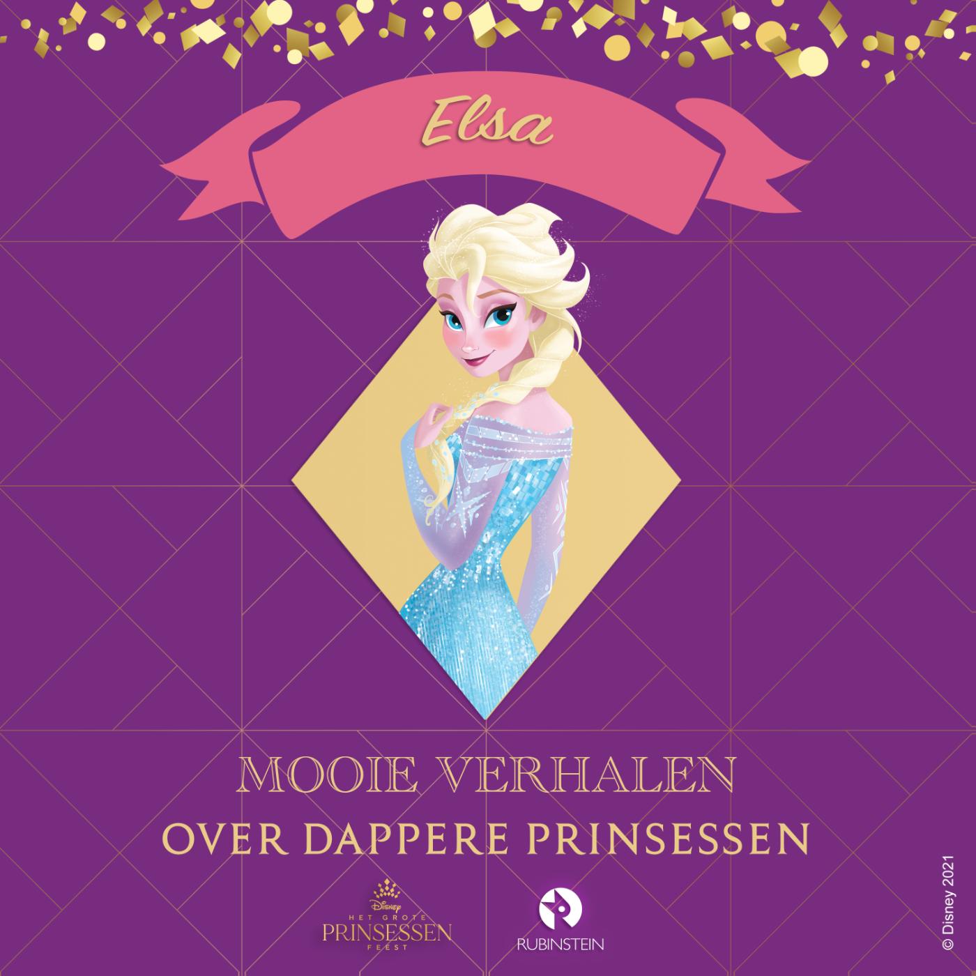 Omslag van Mooie verhalen over dappere Prinsessen - Elsa