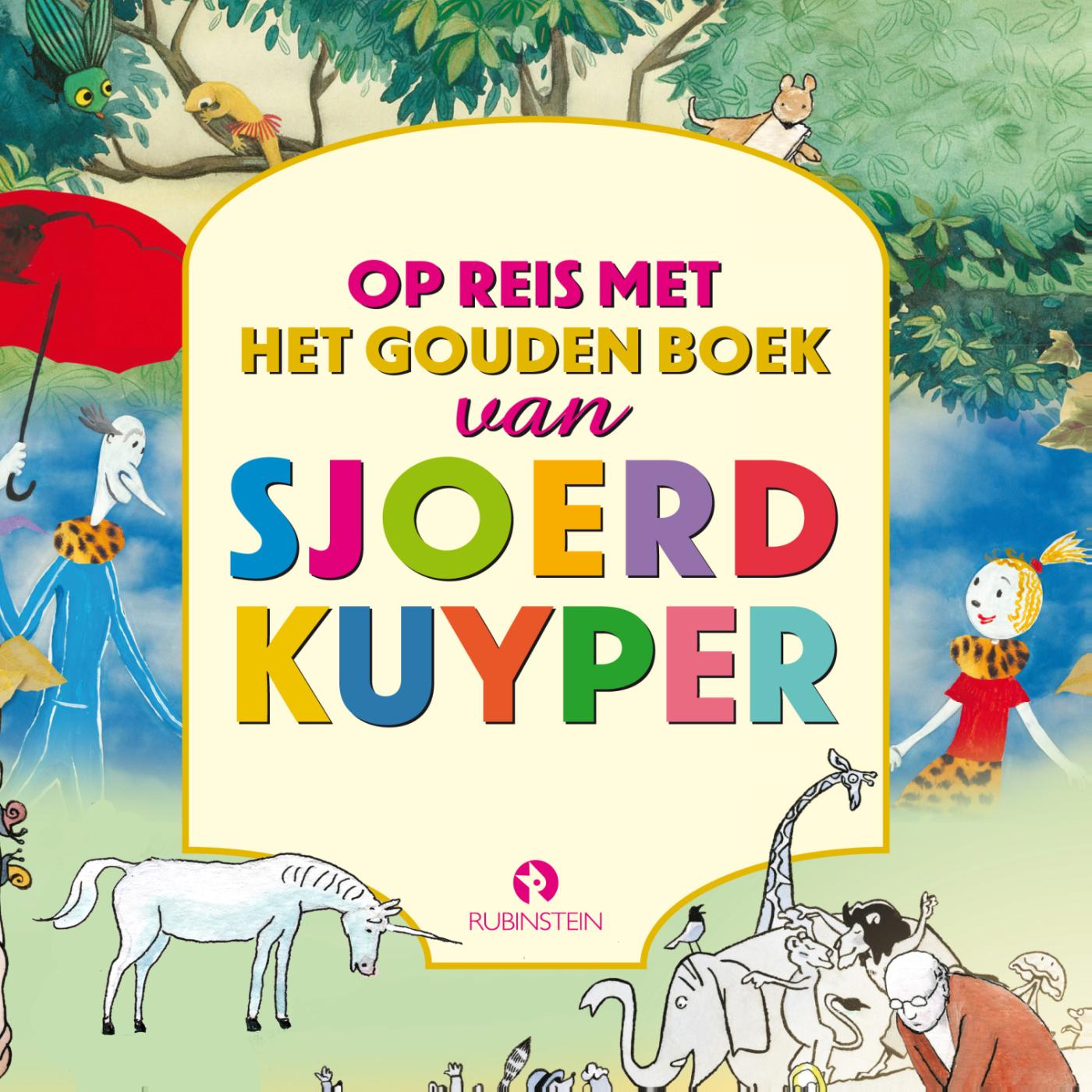 Omslag van Op reis met het Gouden Boek van Sjoerd Kuyper