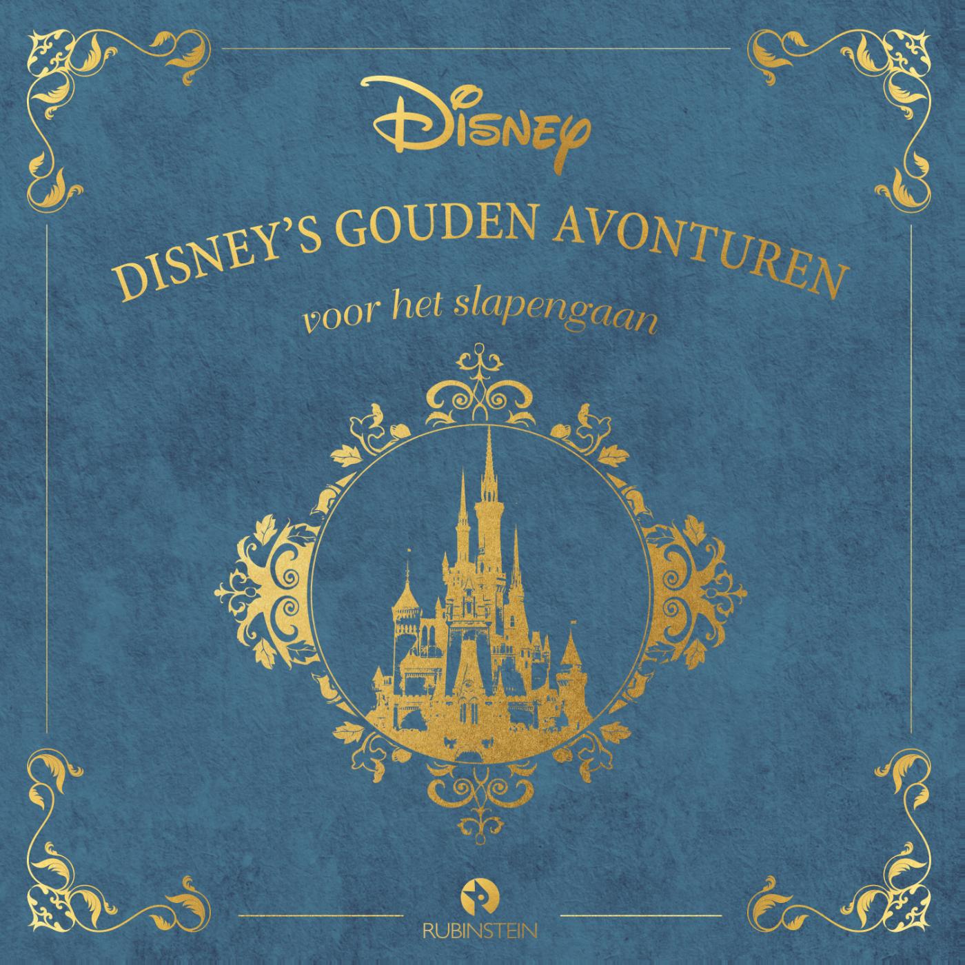 Omslag van Disney's gouden avonturen voor het slapengaan