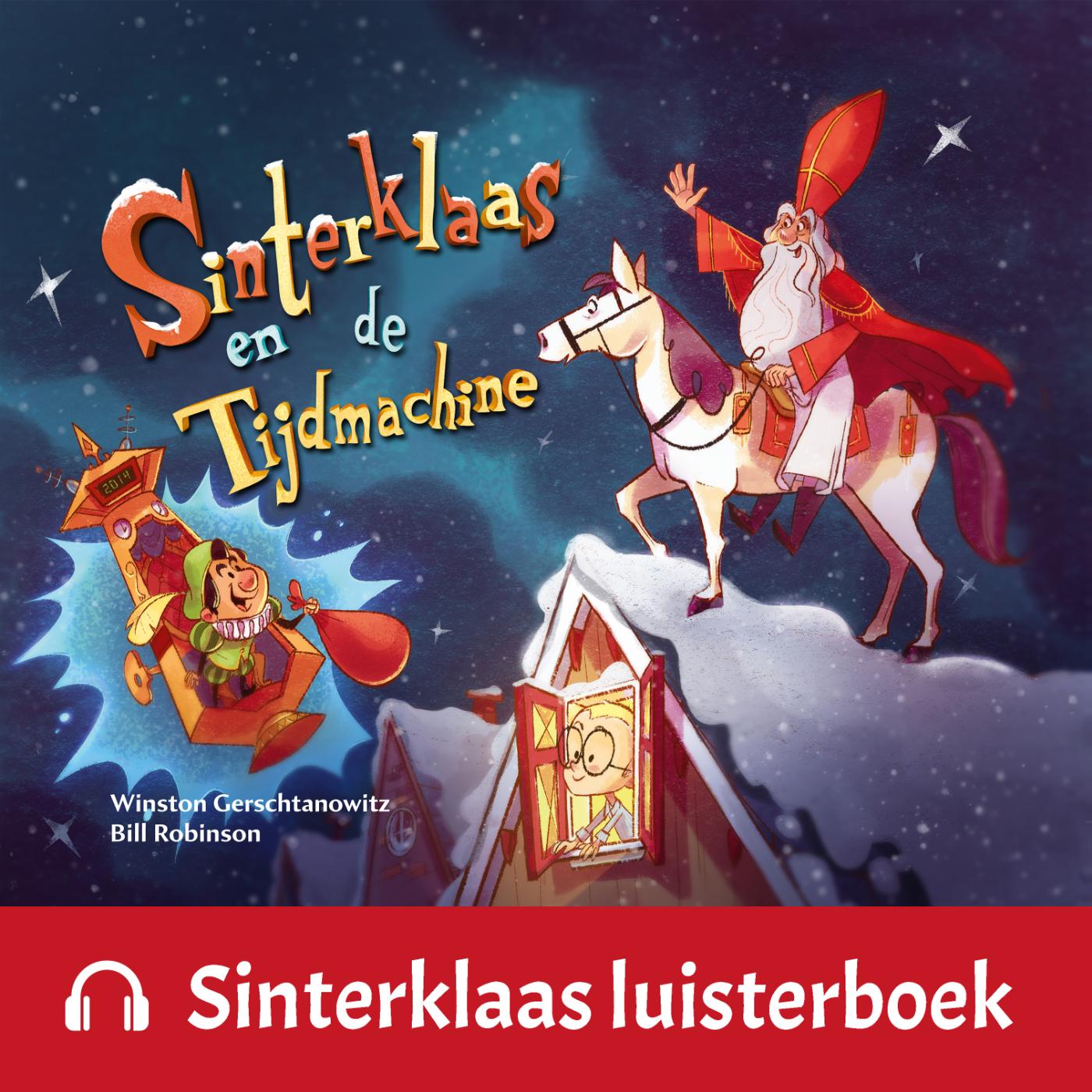 Omslag van Sinterklaas en de tijdmachine
