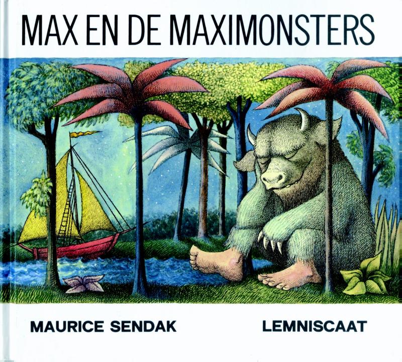 Omslag van Max en de maximonsters