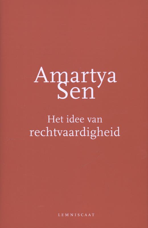 Omslag van Het idee van rechtvaardigheid