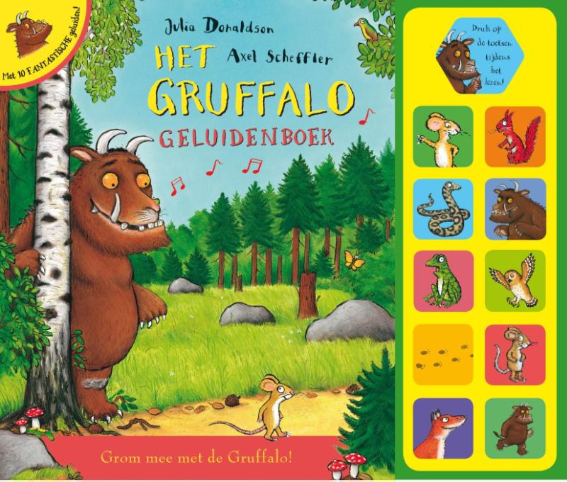 Omslag van Het Gruffalo geluidenboek
