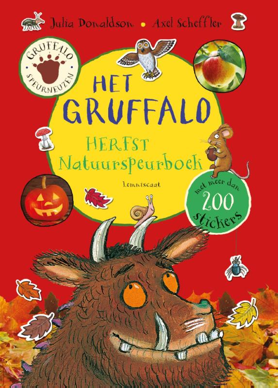 Omslag van Gruffalo herfst natuurspeurboek