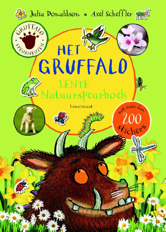 Omslag van Het Gruffalo lente natuurspeurboek
