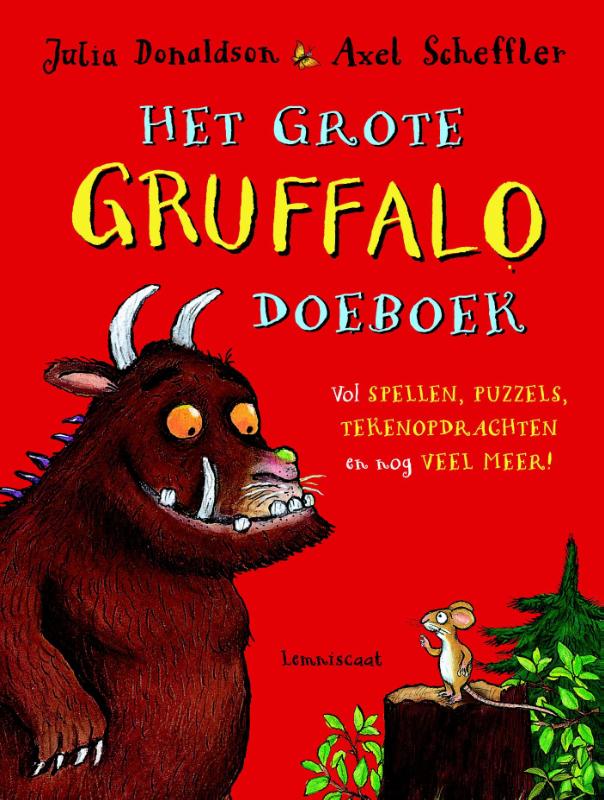 Omslag van Het grote Gruffalo Doeboek