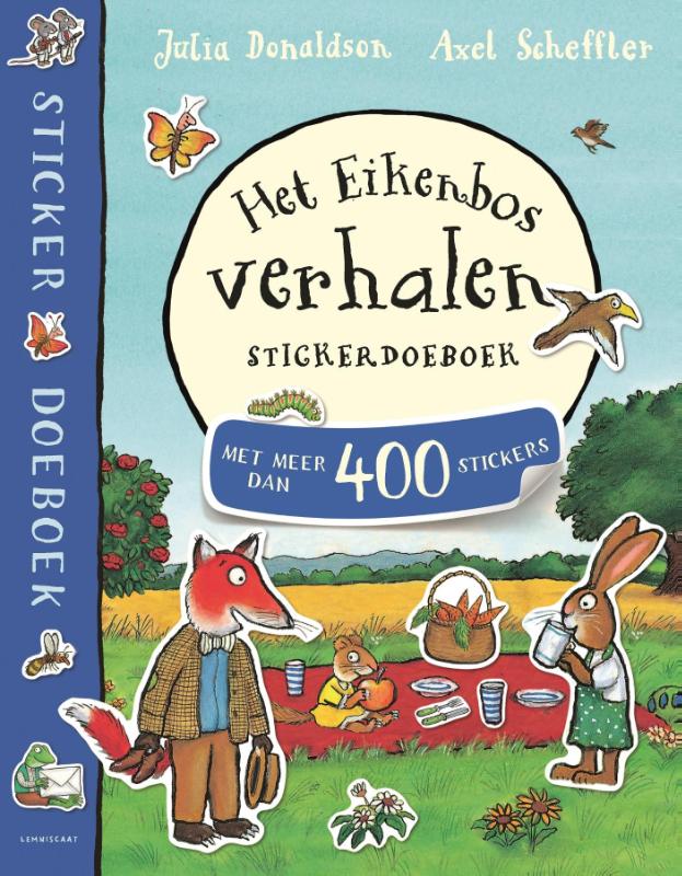 Omslag van Het eikenbosverhalen stickerdoeboek