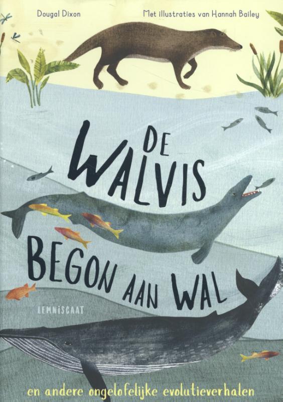 Omslag van De walvis begon aan wal