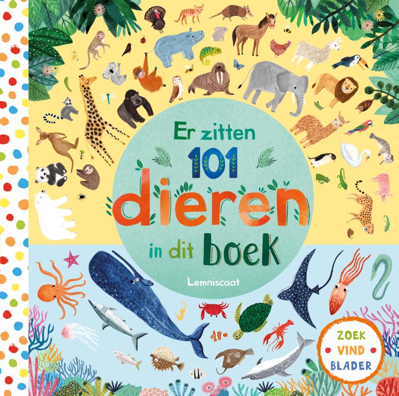Omslag van Er zitten 101 dieren in dit boek