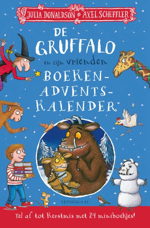 Omslag van De Gruffalo en zijn vrienden adventskalender
