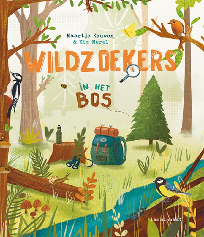 Omslag van Wildzoekers – In het bos