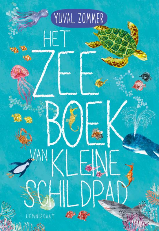 Omslag van Het Zeeboek van Kleine Schildpad