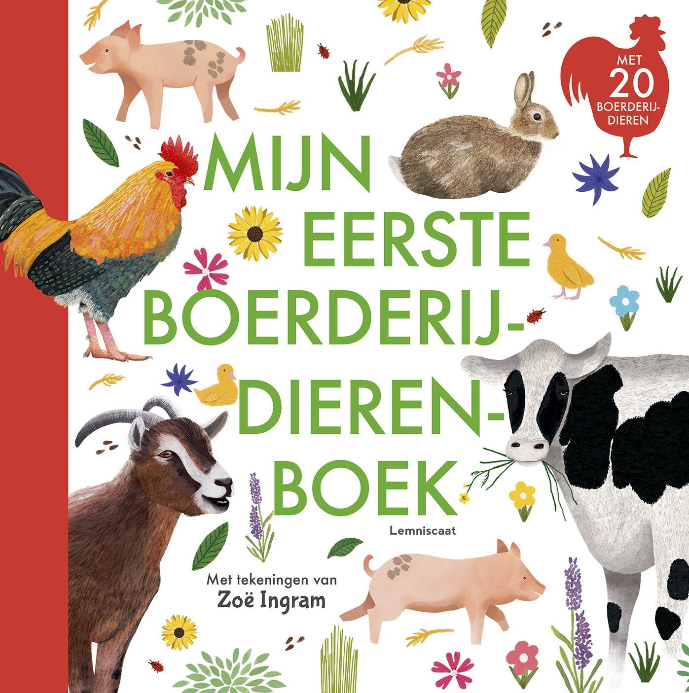 Omslag van Mijn eerste boerderijdierenboek