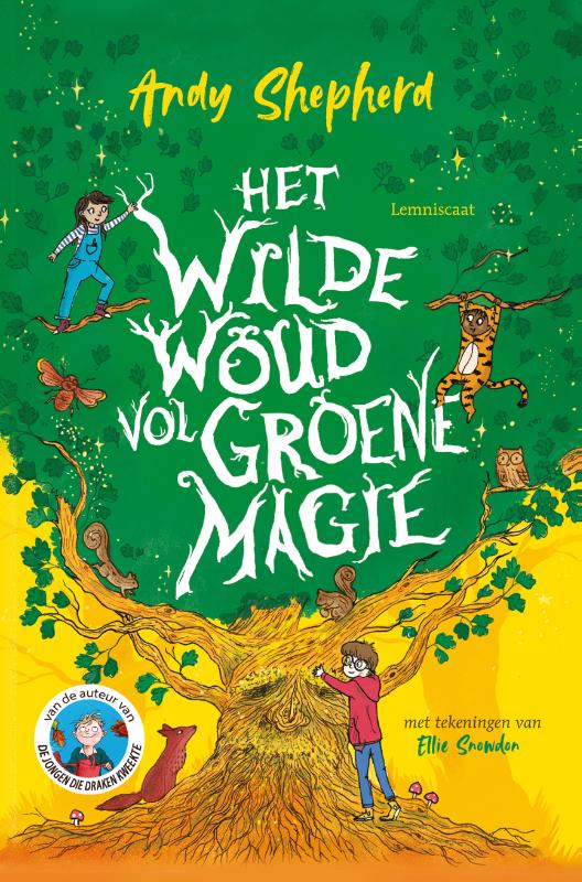 Omslag van Het Wilde Woud vol groene magie