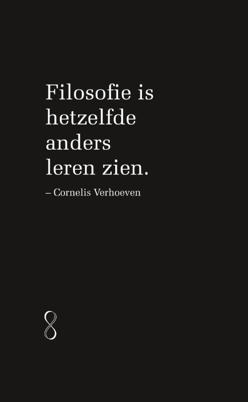 Omslag van Notitieboekje Filosofie Zwart 5 exemplaren