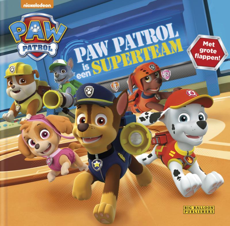 Omslag van Paw Patrol is een Superteam