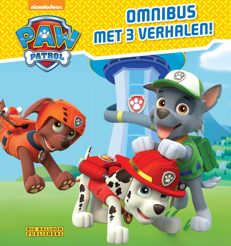 Omslag van PAW Patrol Omnibus met 3 verhalen
