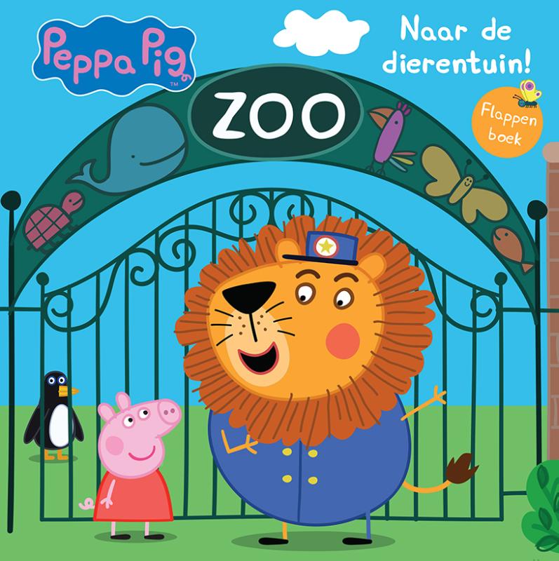 Omslag van Peppa Pig, Naar de Dierentuin!