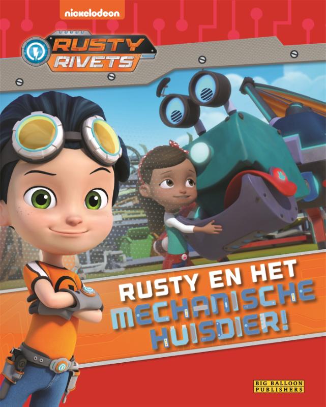 Omslag van Rusty Rivets en het mechanische huisdier