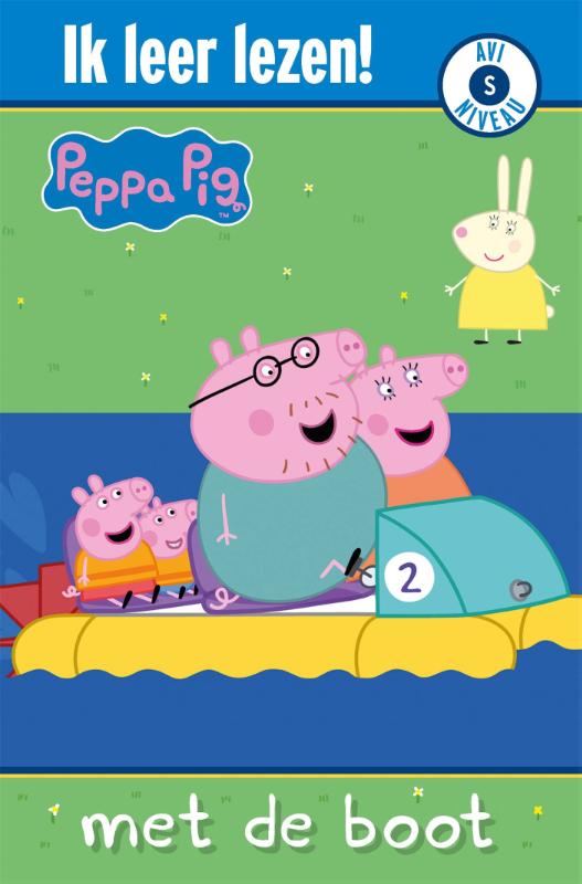 Omslag van AVI - Peppa Pig, Met de boot