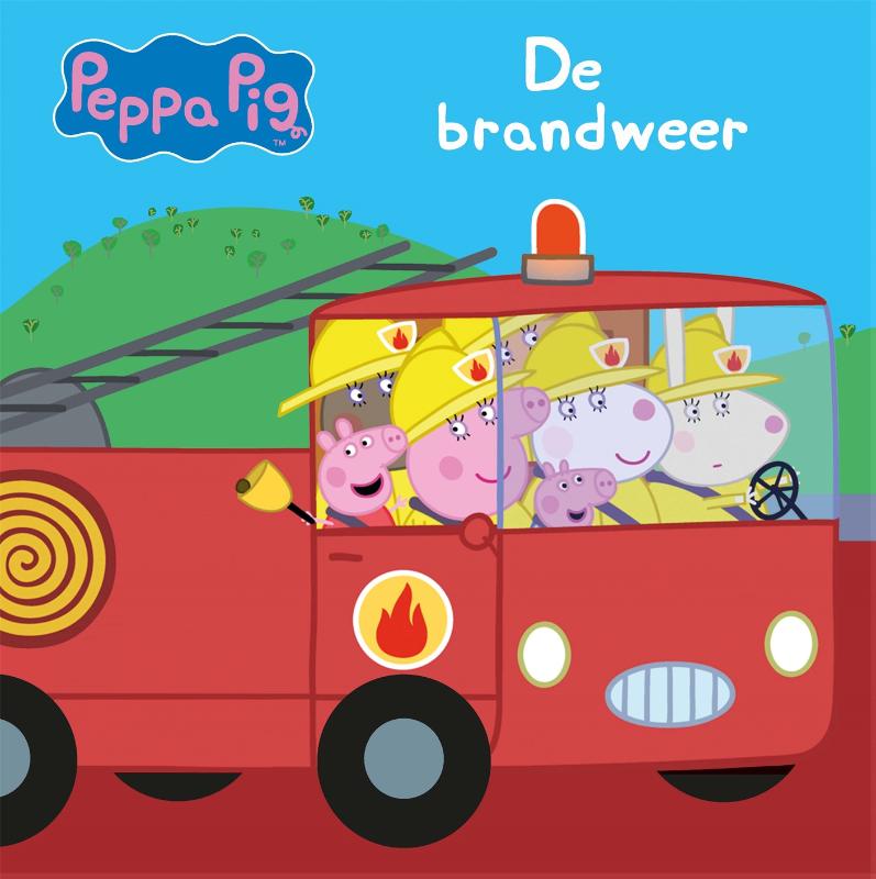 Omslag van Peppa Pig - Brandweer / Politie omdraaiboek