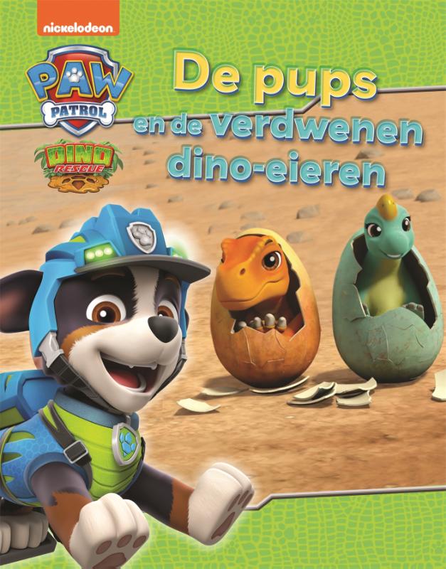 Omslag van De pups en de verdwenen dino-eieren