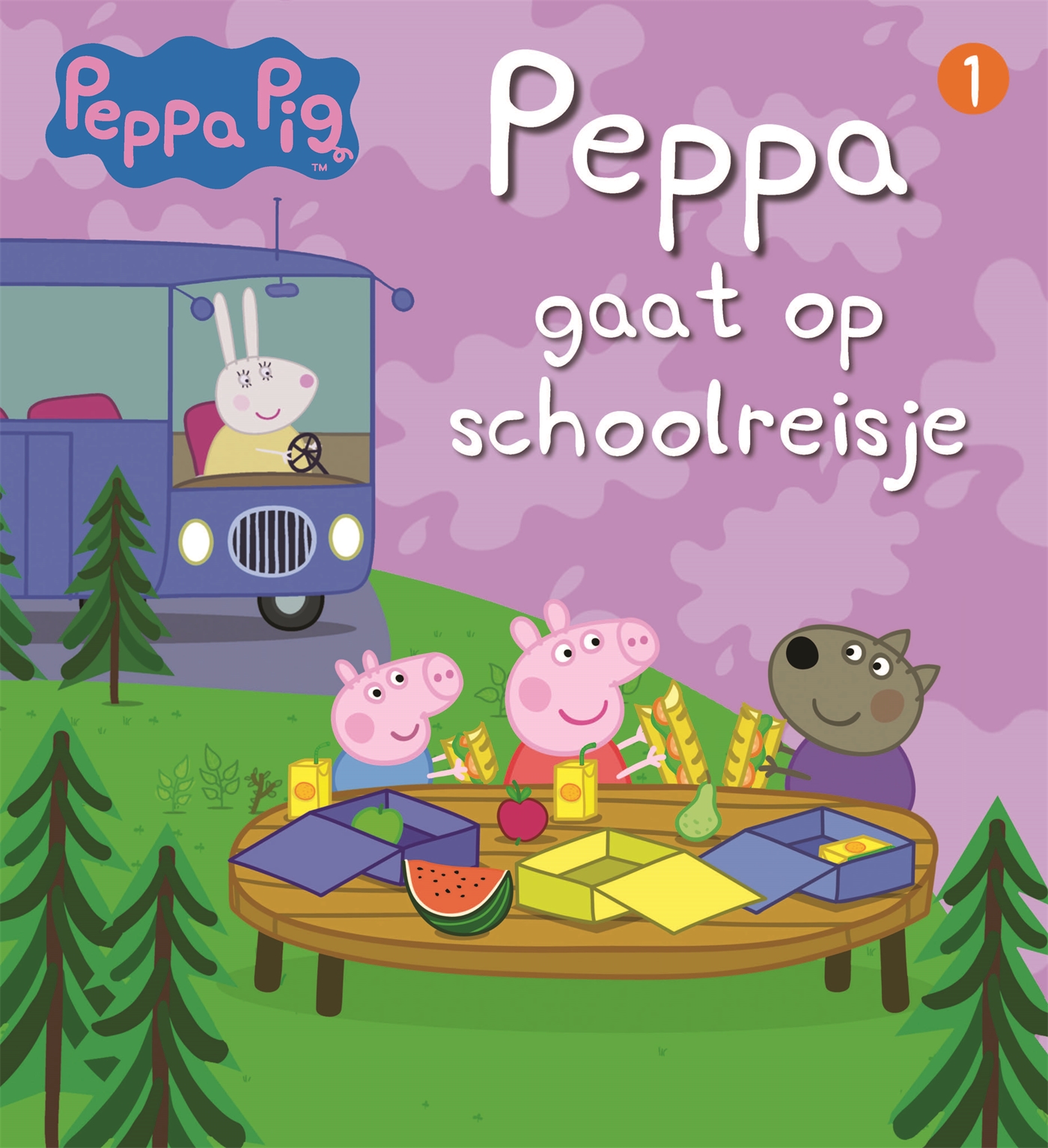 Omslag van Peppa gaat op schoolreisje