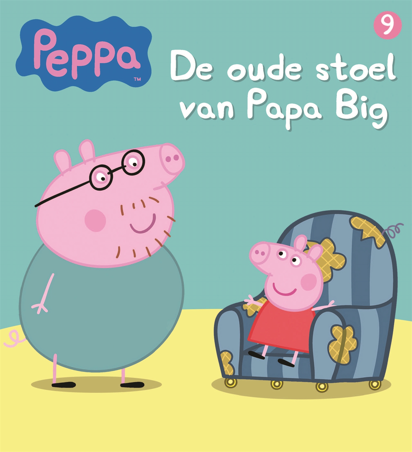 Omslag van De oude stoel van Papa Big
