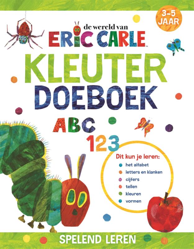 Omslag van De wereld van Eric Carle kleuterdoeboek