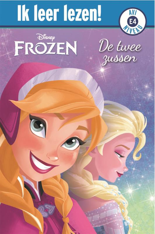 Omslag van AVI Disney Frozen, De twee zussen